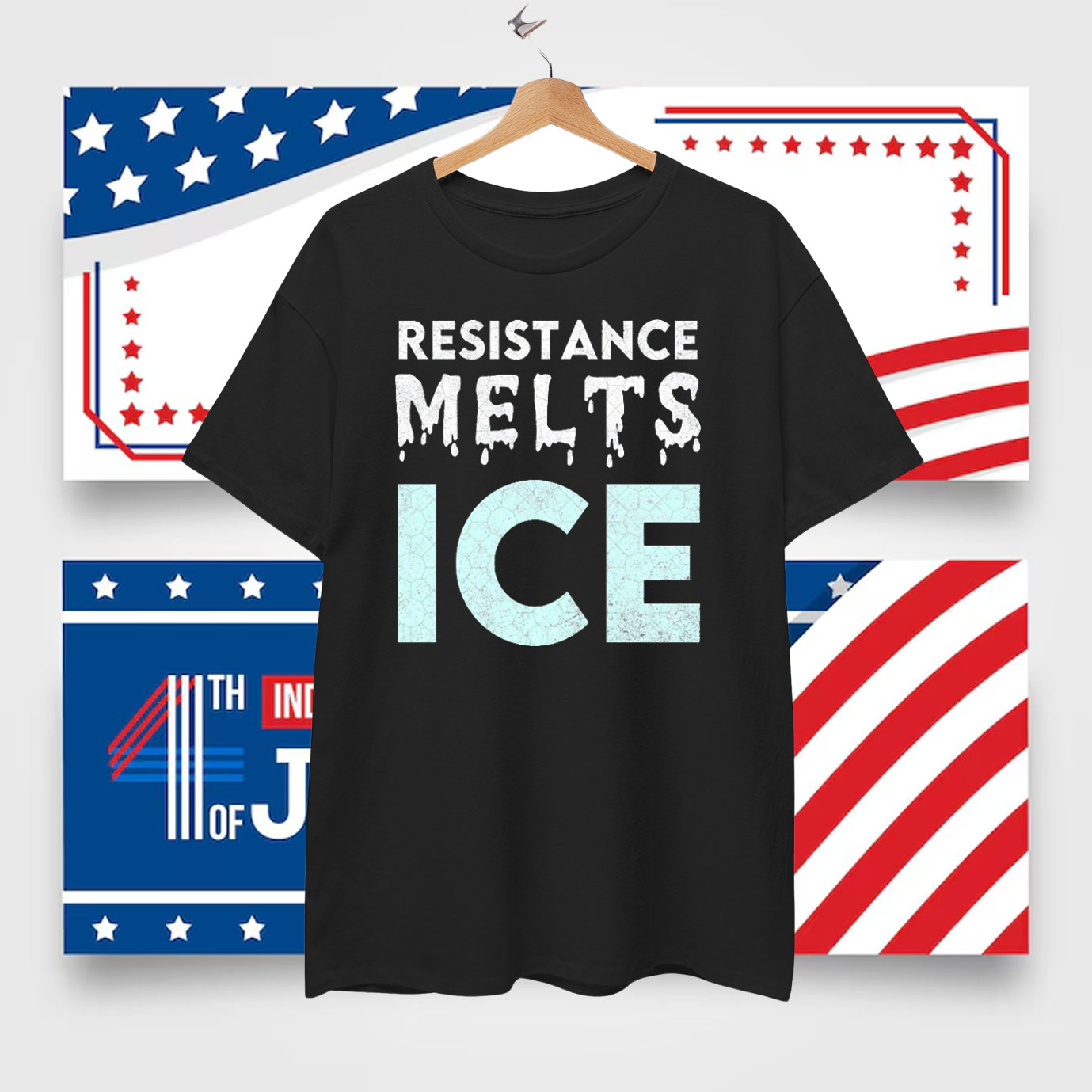 Resistance Melts ICE T-Shirt