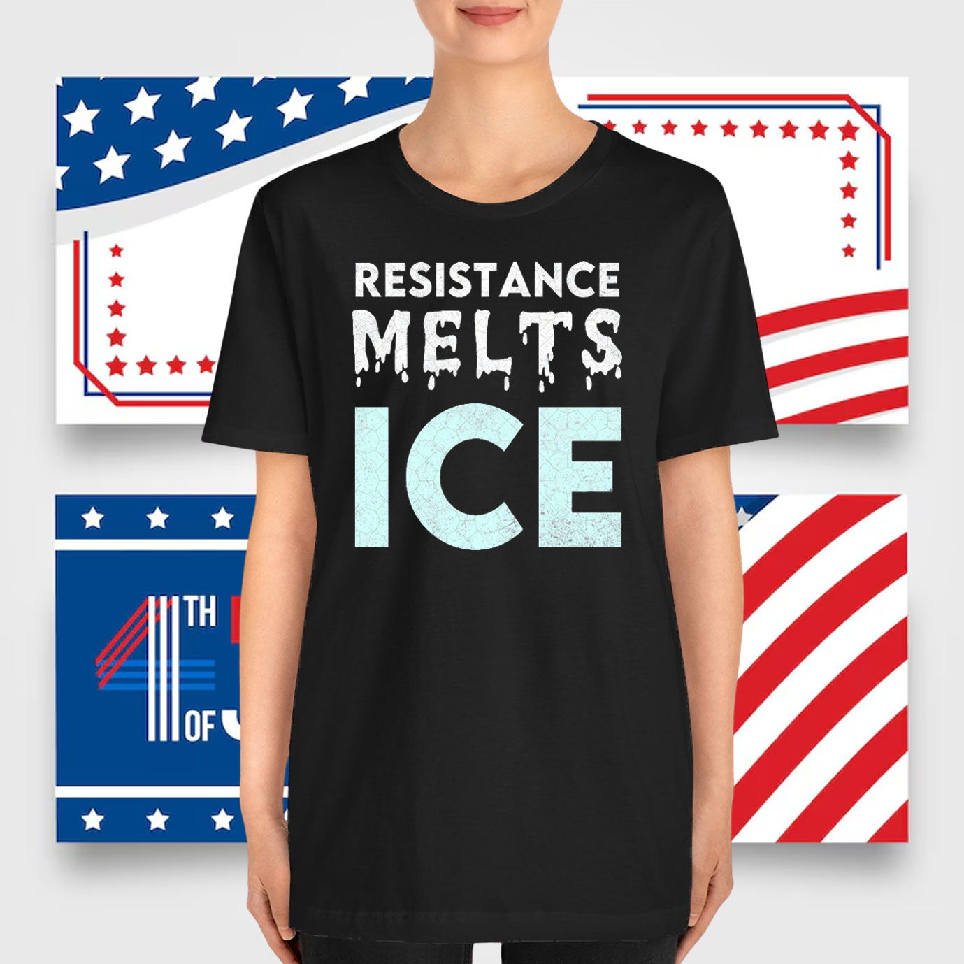 Resistance Melts ICE T-Shirt