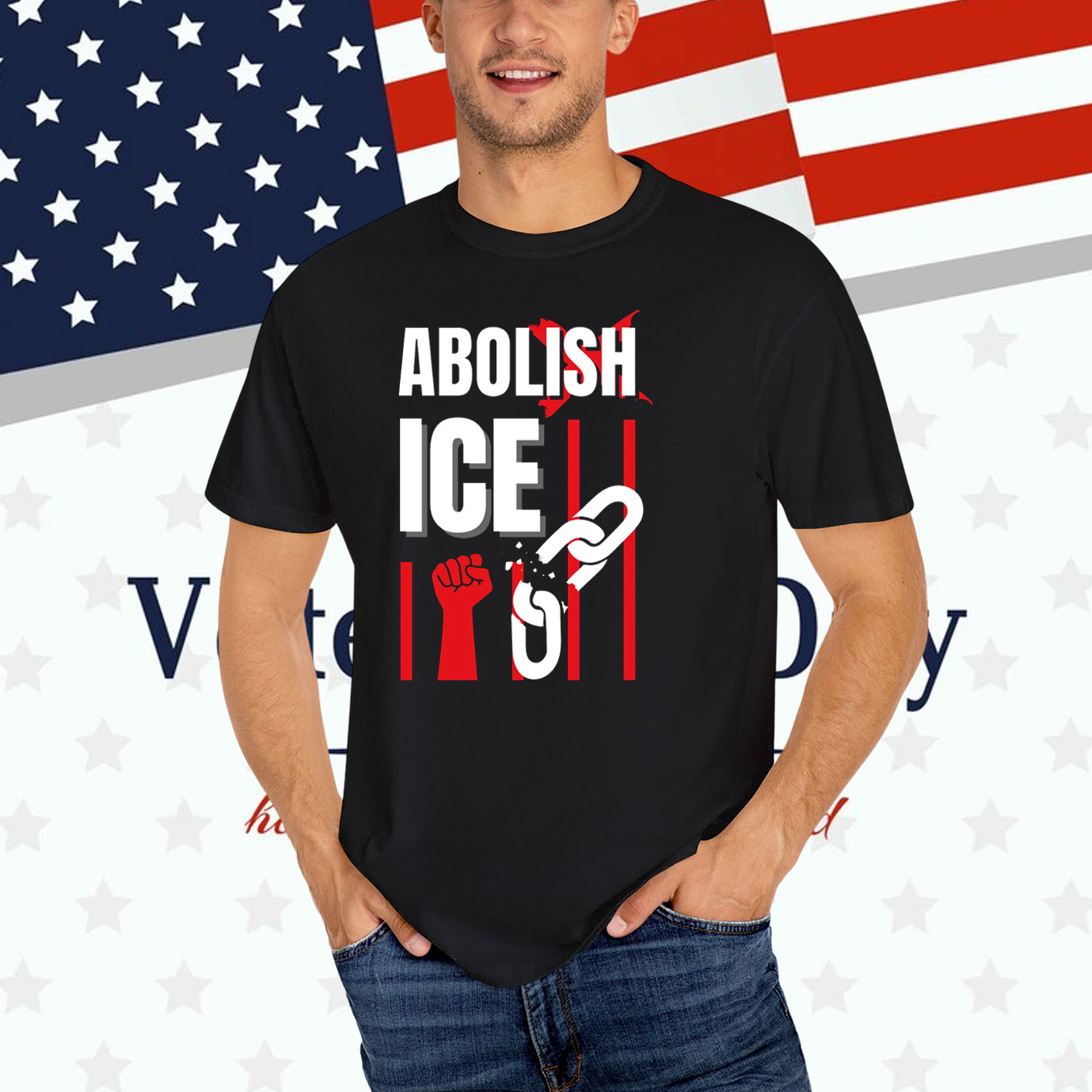 Retro Abolish ICE Shirt