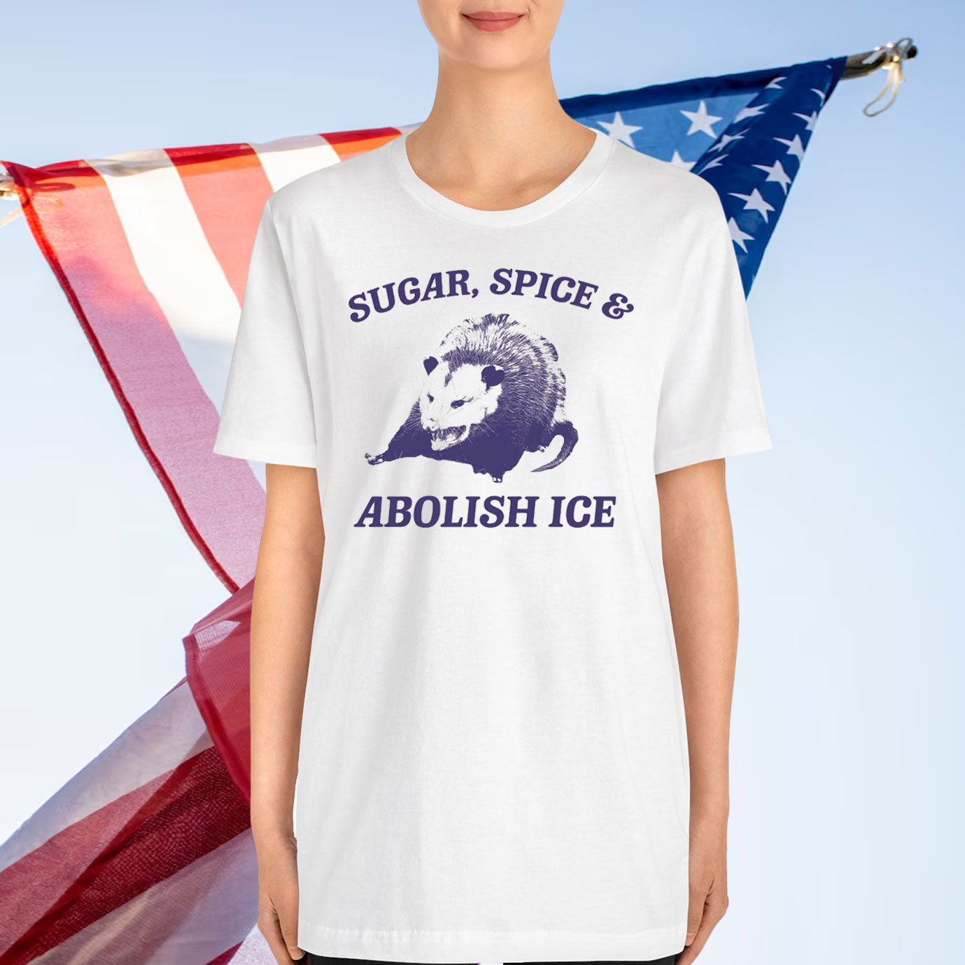 Sugar, Spice and Abolish ICE Unisex T-Shirt
