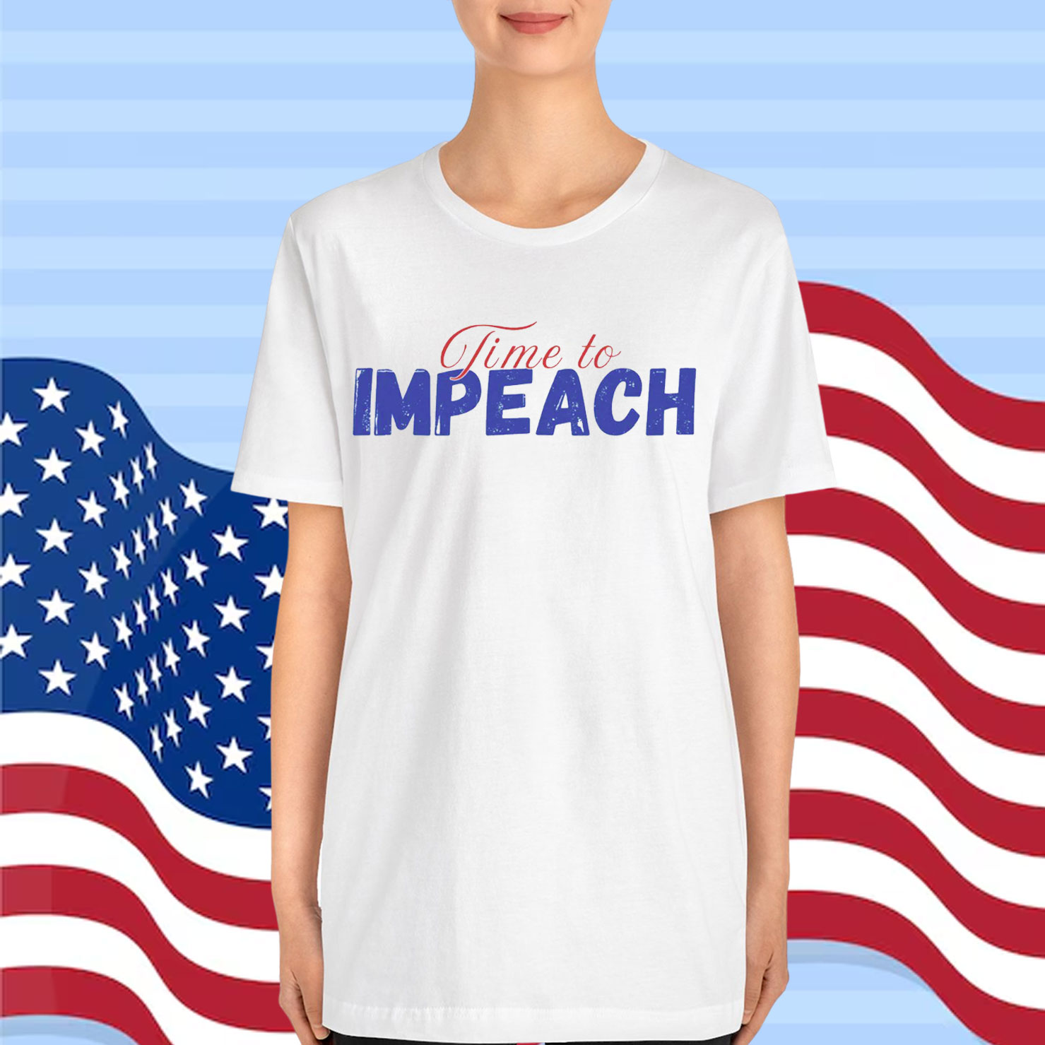 Time to Impeach Activists Trump Shirt