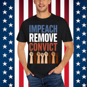 Vintage Impeach Remove Convict Funny Shirt