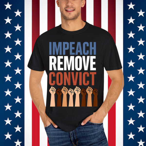 Vintage Impeach Remove Convict Funny Shirt