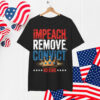 Vintage Impeach Remove Convict No Kings Shirt