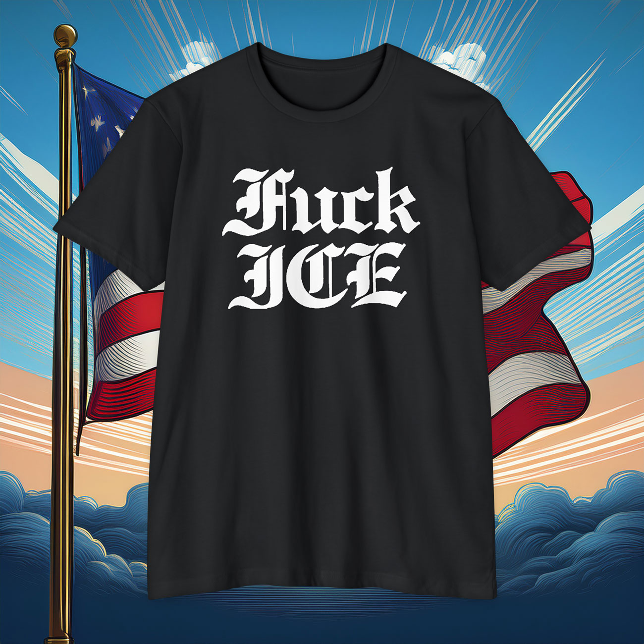 Womens Fuck ICE Shirt
