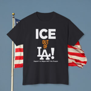 Womens Ice Out Of La Deport La Migra Not The People T-Shirt