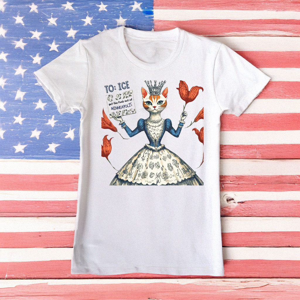 Cat FUCK ICE Minneapolis Shirt