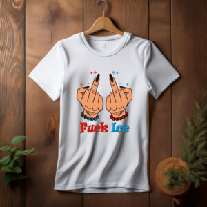 Fuck ICE Bold Right Shirt