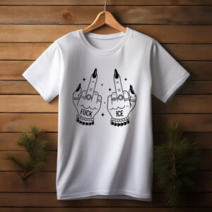 Fuck ICE Middle Political Shirt