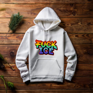 Fuck Ice Merch Is Human Hoodie