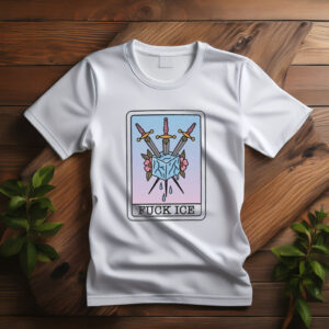 Fuck Ice Tarot Card Shirt