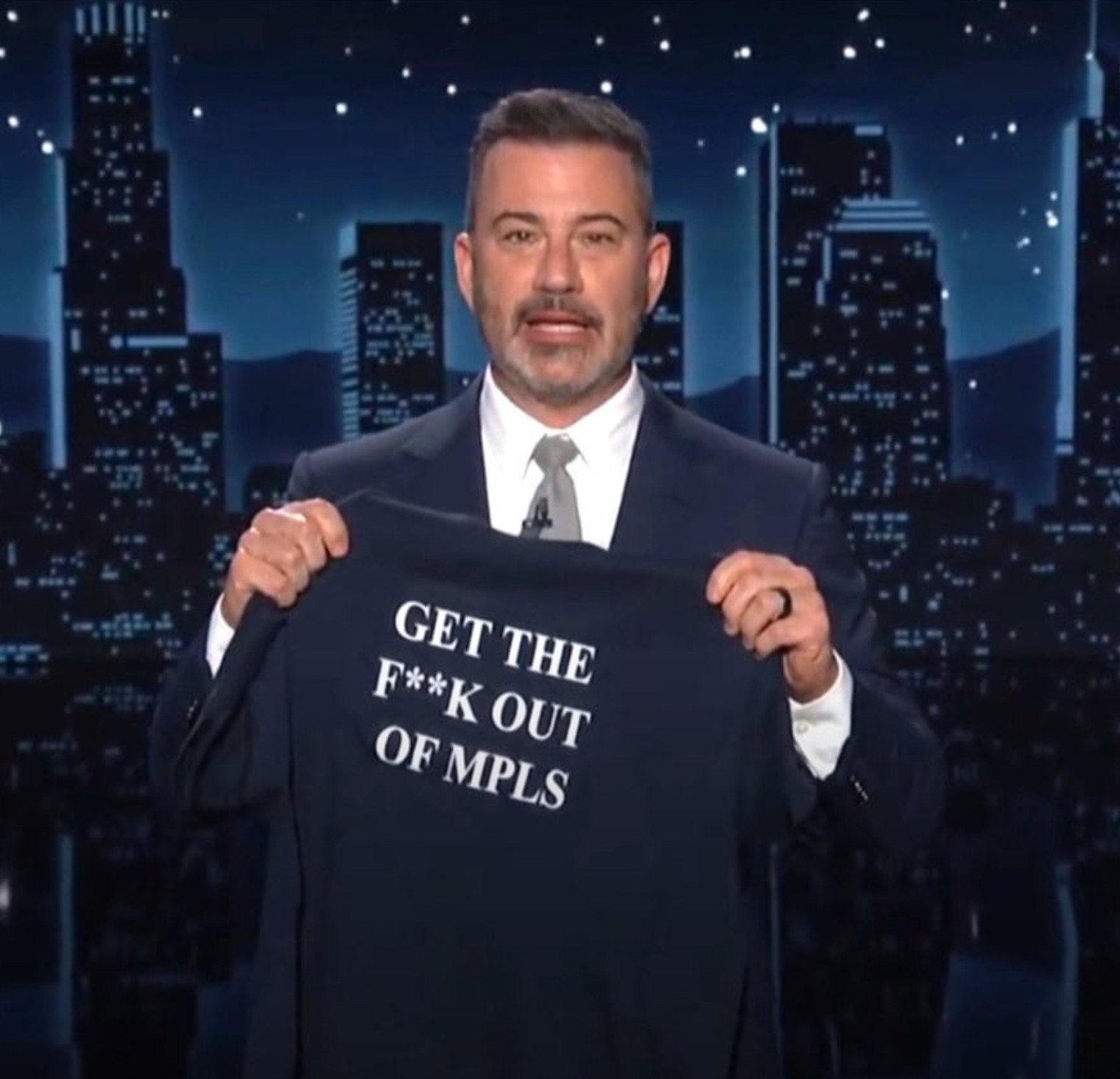 Jimmy Kimmel Get The Fuck Out of MPLS Shirt